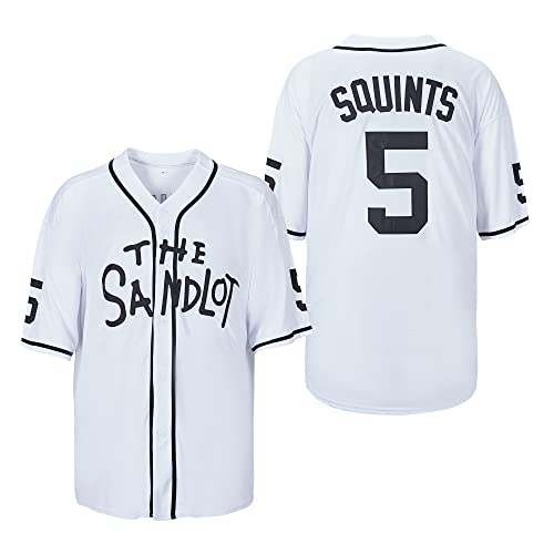 Camiseta de béisbol para hombre luqiaomaoyi talla XX-Large color blanco