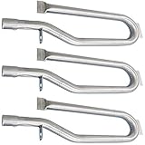 Dongftai SA643A (3-Pack) Stainless Steel Burner Replacement for BBQ Pro BQ05037-2, BQ05046-6A, BQ06042-1, BQ06043-1, BQ06W03-1, BQ06W03-1-N, BQ06W06-A