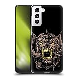Head Case Designs Officially Licensed Motorhead Snaggletooth Graphics Hard Back Case Compatible with Samsung Galaxy S21 5G