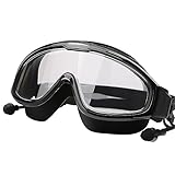 [OYUEGE] 水中メガネ ゴーグル ゴーグル 水泳 大人 曇り止め 柔らかい 漏れなし 水泳ゴーグル スイムゴーグル 広い視野 耳栓付き 夏休み 海水浴 競泳