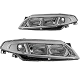 Halogenscheinwerfer rechts Scheinwerfer Set für Laguna II Phase 1 Bj 01-05 Limo Kombi H1+H7 1070978