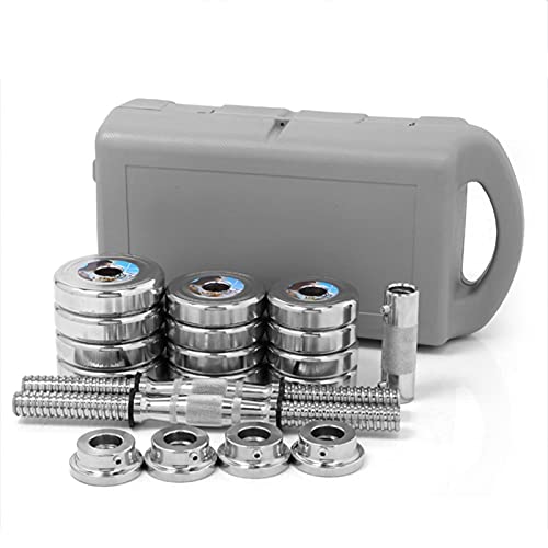 Dumbbells Halters Gratis Gewichten Dumbbells Gewicht Set Plating Coated Cast Iron Dumbbell Pair voor Gym Home… - Afbeelding 3