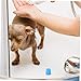 POPETPOP 1Pcs Pet Outdoor Cleaning Shower Head Portable Dog Shower Sprayer Attachment Silicone Material for Bathing for Outdoor Use and Travel Convenience
