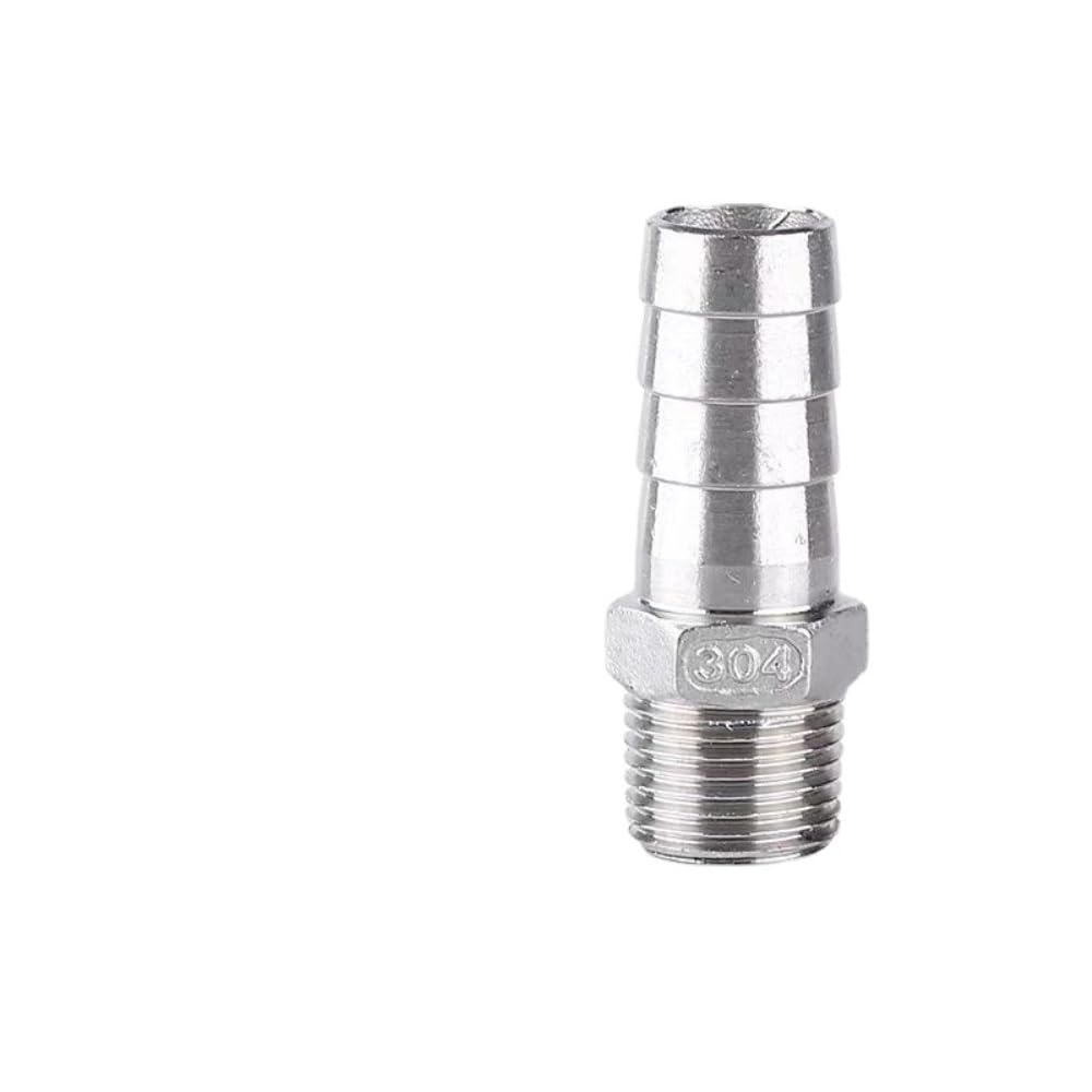 WUUKEPSG Male Thread Pipe Fitting,Barb Hose Tail Pagoda Coupling Connector/Color/Dn20*19Mm