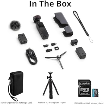 DJI Pocket 2 Gimbal Creator Combo - Compact 4K Camera and Gimbal