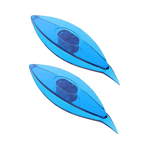 HAPINARY DIY Shuttle Bobbins Kit 2pcs Tatting Shuttle Craft Needles Shuttle for Lace DIY Hand Lacemaking Craft