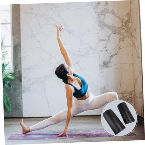 2 piezas Rodillo de yoga semicircular EPP para masaje muscular, ladrillo de yoga para fitness y terapia de puntos gatillo miniatura 6