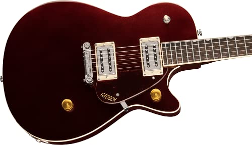 Gretsch Guitars Streamliner G2217 Jr Jet Club BT FSR DCM · Guitare électrique rouge - Les Beatles, Paul McCartney, John Lennon, RIngo Starr, George Harrison Gretsch Guitars Streamliner G2217 Jr Jet Club BT FSR DCM · Guitare électrique rouge – Image 3