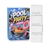 softari Adult Pool Party Card Game, Waterproof PVC Deck