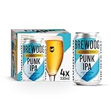 BrewDog Punk IPA, Alcohol Free, 4 x 330ml