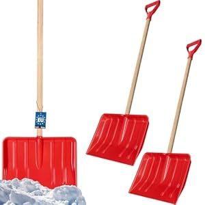 Kotarbau 2er Set Kinder-Schneeschaufel Modell Rot