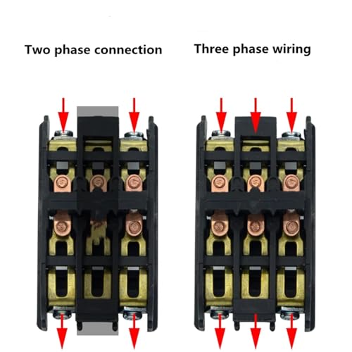 LBC3-10 interruptor impermeable 380V 10A con 6 tornillos para mesa de herramientas 4