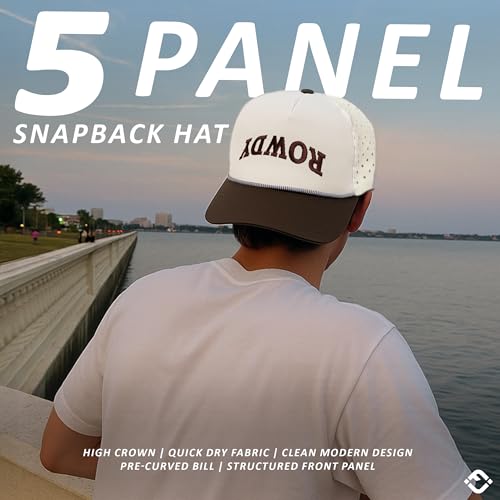 Image of Funky Junque Golf Trucker Hat | Lightweight Golf Trucker Rope Hat with Adjustable Snapback, Golf Course and Weekend Wear, Funny Golf Hats for Men and Women
