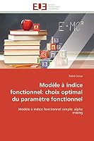 Moda]le a Indice Fonctionnel: Choix Optimal Du Parama]tre Fonctionnel 6131591504 Book Cover