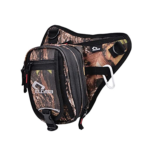 JOQINEER Hip bag leg bag Waist pack Thigh bag Drop leg Bag Tactical Military Riding Motorcycle bag Outdoor Bike Cycling Multi-purpose Messenger Shoulder Bag by D&B Sport