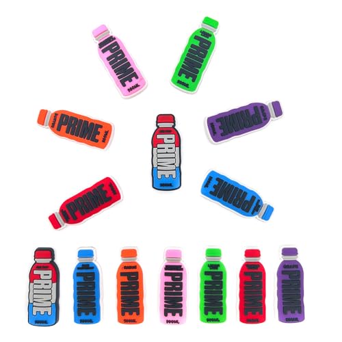 YQVIE Energy Bottle Shoe Charms Set Fit for Clog Decoration Personalized Gifts for Boys Girls Women Party Favors