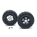 Produktbild Ctzrzyt Metall Rad Felgen Reifen Reifen Satz für WPL B14 B24 B16 B36 6WD C24 C34 C44 4WD 1/16 RC LKW Auto Upgrade Teile ZubehR, C