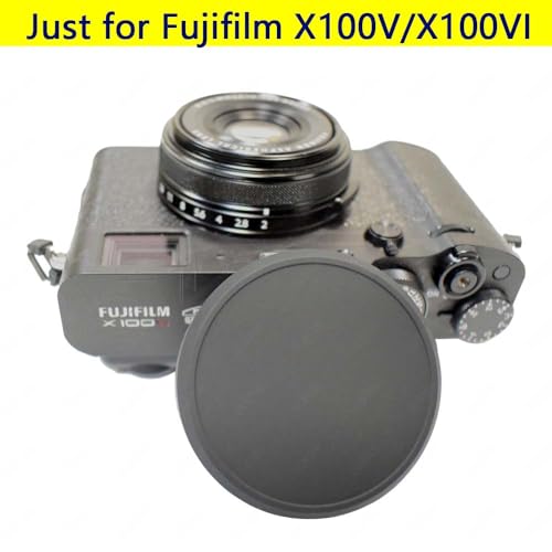 2 unidades de tapa de lente de goma para cámara Fujifilm X100VI y X100V, accesorio ULBTER miniatura 2