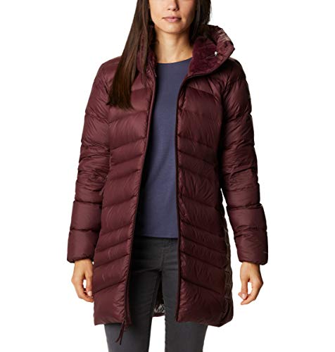 Columbia Women's Autumn Park Down Mid Jacket, Malbec, Large