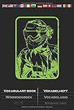  Paintballspieler mit Maske Vokabelheft: Vokabelbuch mit 2 Spalten für Gotcha-Begeisterte und Freunde des bunten Farbenspiels