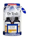 Dr Teal's 6-piece Bath Gift Set with Reusable Container: Vitamin C and Citrus 14 oz Epsom Salt, 4 fl