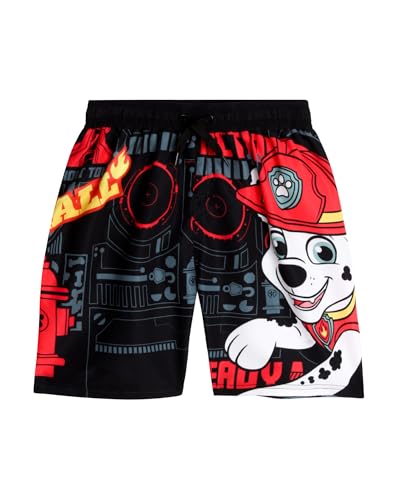Image of Nickelodeon Paw Patrol TMNT Boys Rash Guard Set UPF 50 Swim Shirts & Trunks
