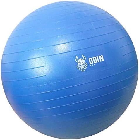 Bola de Ginástica Suíça Yoga Pilates 65cm Odin Fit (Azul)