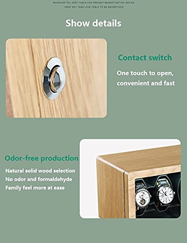 Estuche para 4 relojes automáticos el regalo de madera ideal 4
