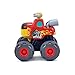 WFF Spielzeug Kinder-Auto ToysBaby Inertial Off-Road-Spielzeug-Autos sind stark und beständig gegen Falls-geeignet for Kinder über 2 Jahre alt-Übung Hand-Auge-Koordination (Color : Fire Bull)
