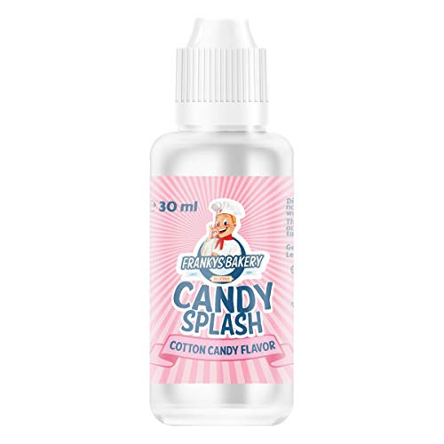 Candy Splash Frankys Bakery Kalorienfreies Aroma Flüssiges Lebensmittelaroma Low Carb 30 ml (Zuckerwatte - Cotten Candy) Cover