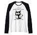 I Survived Cosmetology School Graduation 2025 Raglan Baseball Tee