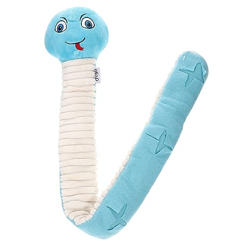 COSMEVIVI ペットの音のおもちゃ 犬のきしむぬいぐるみ スナッフル給餌マット ぬいぐるみ子犬 噛む人 わんわん御馳走 犬のアクセサリー 耐摩耗性犬用遊具 面白いスナッフル グッズ Blue