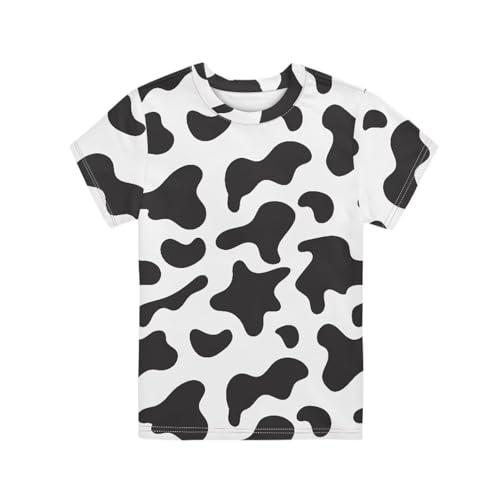Image of Renewold Kids Novelty T-Shirt for Girls Boys Short Sleeve Crewneck Summer Tee Soft Breathable Graphic Shirt for Age 2-16
