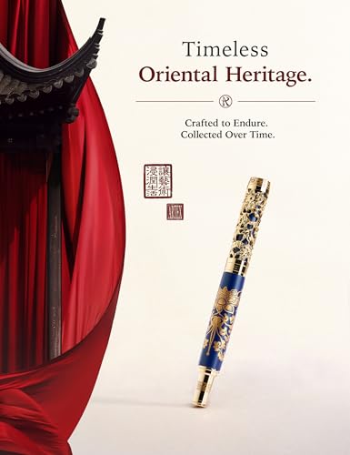 Ensemble stylo roller exécutif et support Collections Museum, le cadeau de bureau de luxe idéal