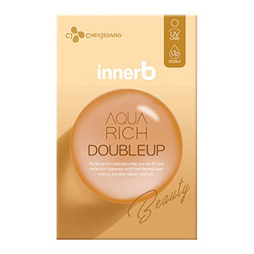 [Inner b] Aquarich Double UP 600mg 56capsule Upgrade for 4week / inner beauty - Eating Moisture Treatment/fill moisture from the inside + UV care