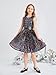 GRACE KARIN Black Dress for Girls Size 12-14 Sequin Party Birthday Prom Kids Graduation Fashion Dresses