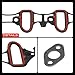 A-Premium Lower Engine Intake Manifold Gasket Set Compatible with Chevy, GMC, Cadillac, Hummer, Isuzu Car - 99-03 - Express, Silverado, Suburban, Tahoe, Savana, Sierra, Yukon, OHV V8 6.0L 5.3L 4.8L