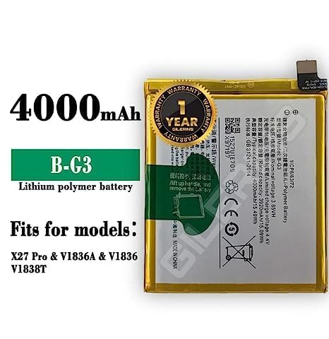 Image of Original B-G3 Battery for vivo Y91 /Y93 / Y95 /X27 Pro /VI836A / VI836 / VI1838T Battery with 1 Year Warranty**** (A00141)