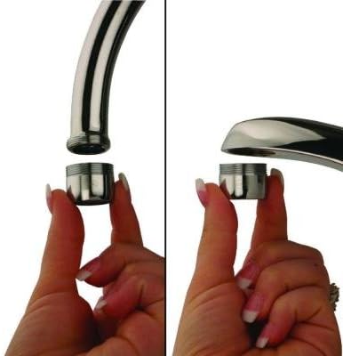 Neoperl Dual Thread 1.5 GPM Water-Saving Faucet Aerators (6-Pack), 706347