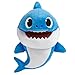WowWee Pinkfong Baby Shark Official Song Puppet with Tempo Control - Daddy Shark - Interactive Preschool Plush Toy
