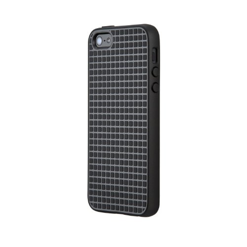 Speck Products PixelSkin HD Rubberized Case for iPhone 5, 5S & SE - Black