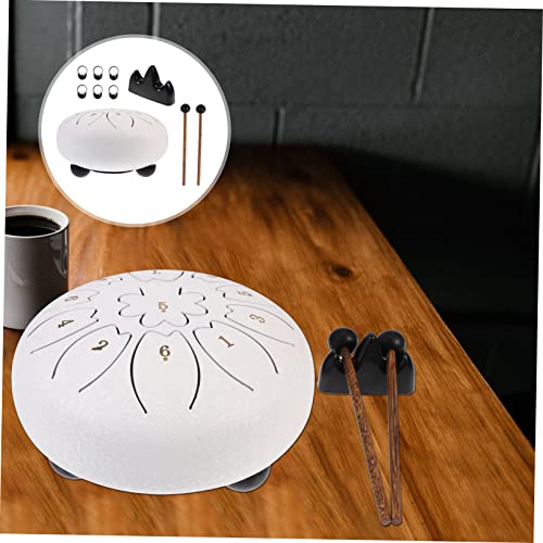 Milisten 2 Conjuntos De 6 Baquetas Kit De Tons Notas De Dedo Mente Para Música Marretas Tanque De De