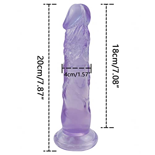 7.87inch powerful Prop Ultra Soft Lifelike Silicone Creative suitable for all occasions ergonomics B