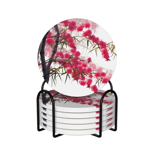 Dessous de verre en céramique pour apéritif réussi et table basse protégée - 2