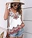 Disamer Womens Tank Tops 2026 Loose Fit Casual Summer Spaghetti Strap Trendy Spring Cute Lace Sleeveless T Shirts,Flower Vine Red,Large