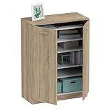 Abitti Mueble Armario Zapatero Auxiliar Multiusos Pasillo Habitacion Cocina Color Cambrian 101x74x37 cm