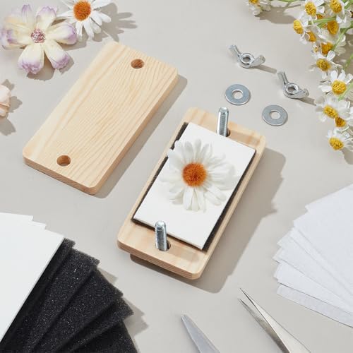 Kit de préservation de fleurs séchées avec papier buvard ultra absorbant