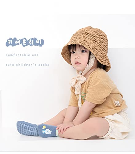 Baby Non-Skid Grip Socks Toddler Socks Warm Thick Anti Skid Slipper Crew Socks For Girls Boys Infant Newborn 6 Pairs (As1, Age, 0_Month, 12_Months, Boy) #TOP4