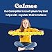 Calmee the Caterpillar Weighted Sensory Plush Toy for Kids, Breathing Exercise & Calming Tool for Focus and Emotional Regulation, SEL Mindfulness Toy for Home & Classroom. Soft, Durable, & Washable.