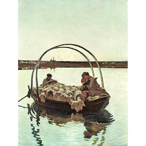 Affiche roulée Ave Maria Giovanni Segantini ARTICULOZY 101x127 cm pour salon